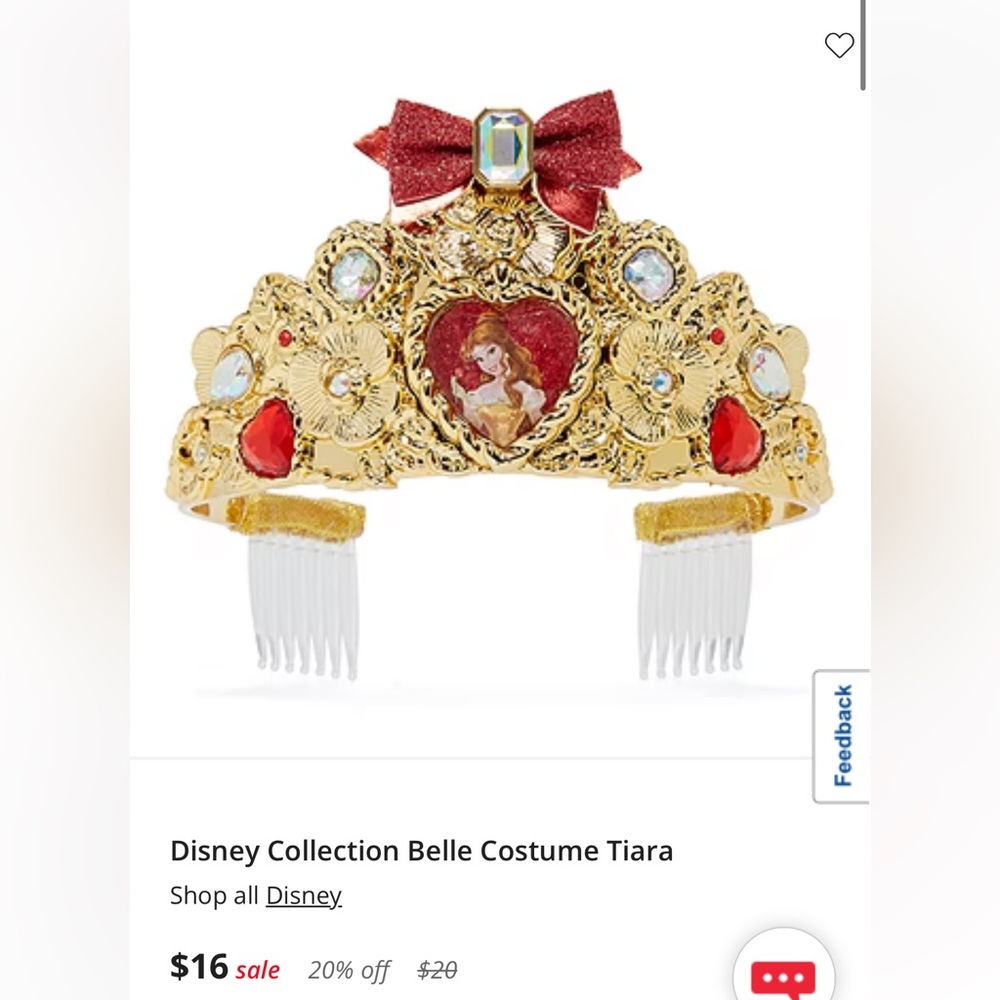 Disney Belle Tiara